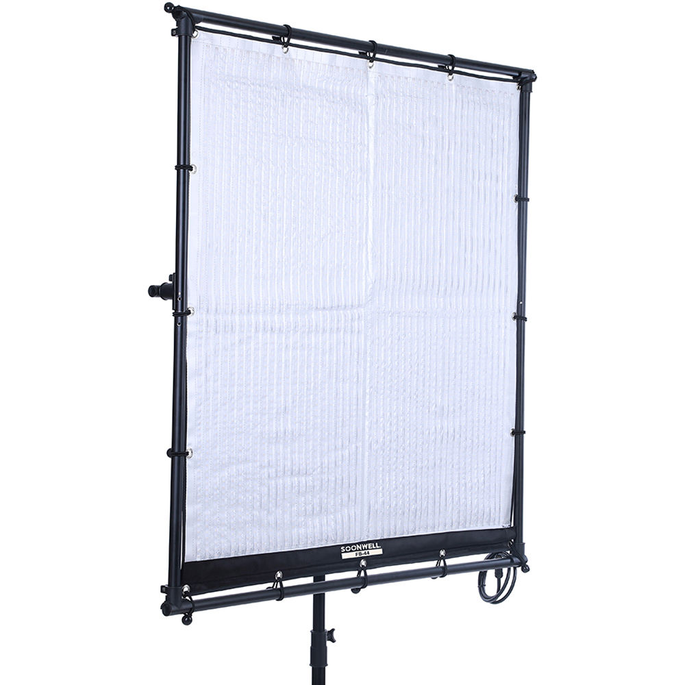 SOONWELL Flex Bi-Color LED Light Panel, 4x4', 600W Power Draw - Kit