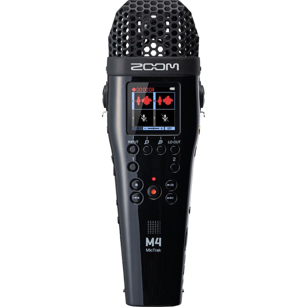 M4 1 Zoom M4 MicTrak Stereo Microphone and Recorder