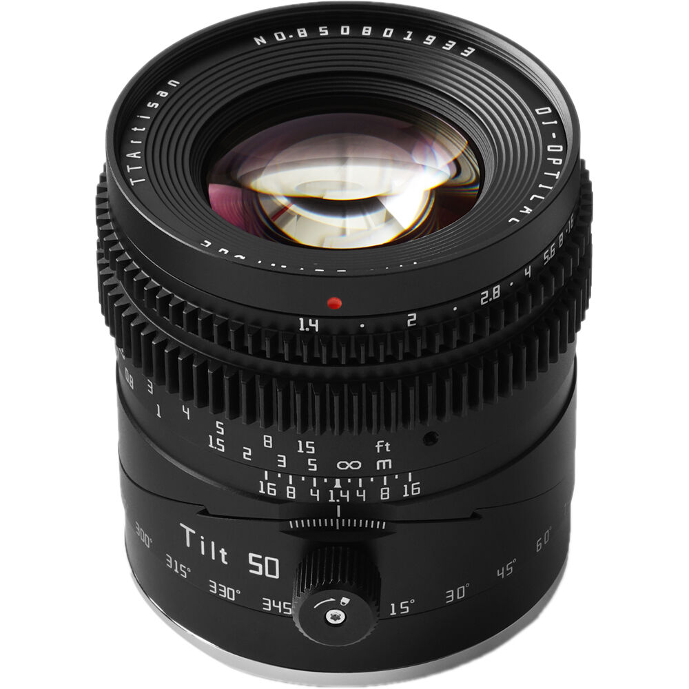 Tilt 50mm 1 TTArtisan Tilt 50mm f/1.4 Lens (Canon RF)