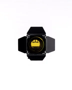 AriesX Photo Video Barndoor with Grid and 4 Colour Gels