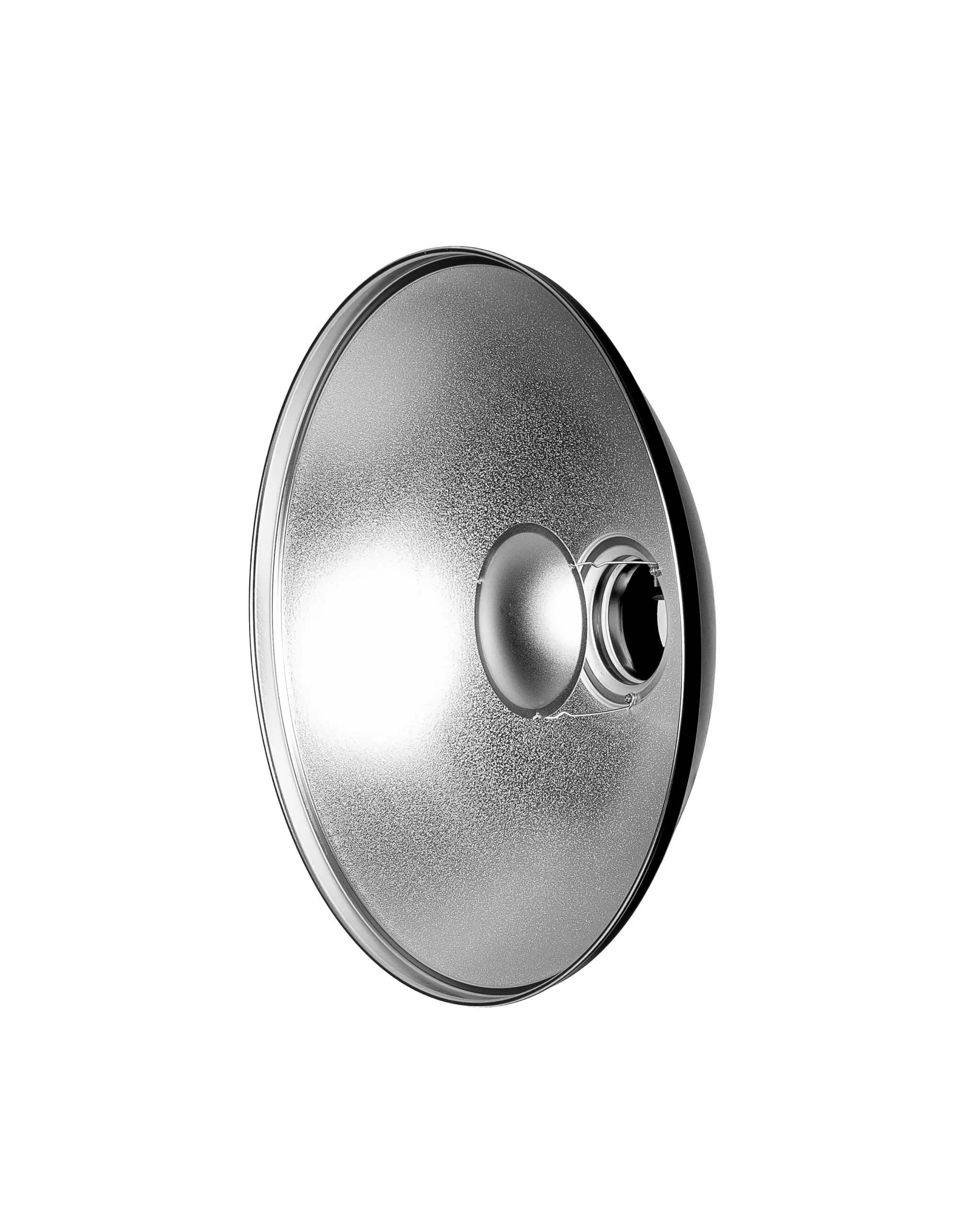 AriesX GlowX Photo Video Beauty Dish 55cm (Silver) with Honeycomb Grid AriesX GlowX Photo Video Beauty Dish 55cm (Silver) with Honeycomb Grid