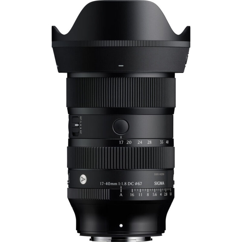 Sigma 17-40mm f/1.8 DC Art Lens (FUJIFILM X) - GP Pro