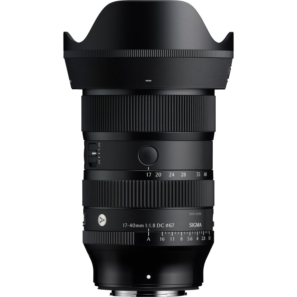 Sigma 17-40mm f/1.8 DC Art Lens (FUJIFILM X)