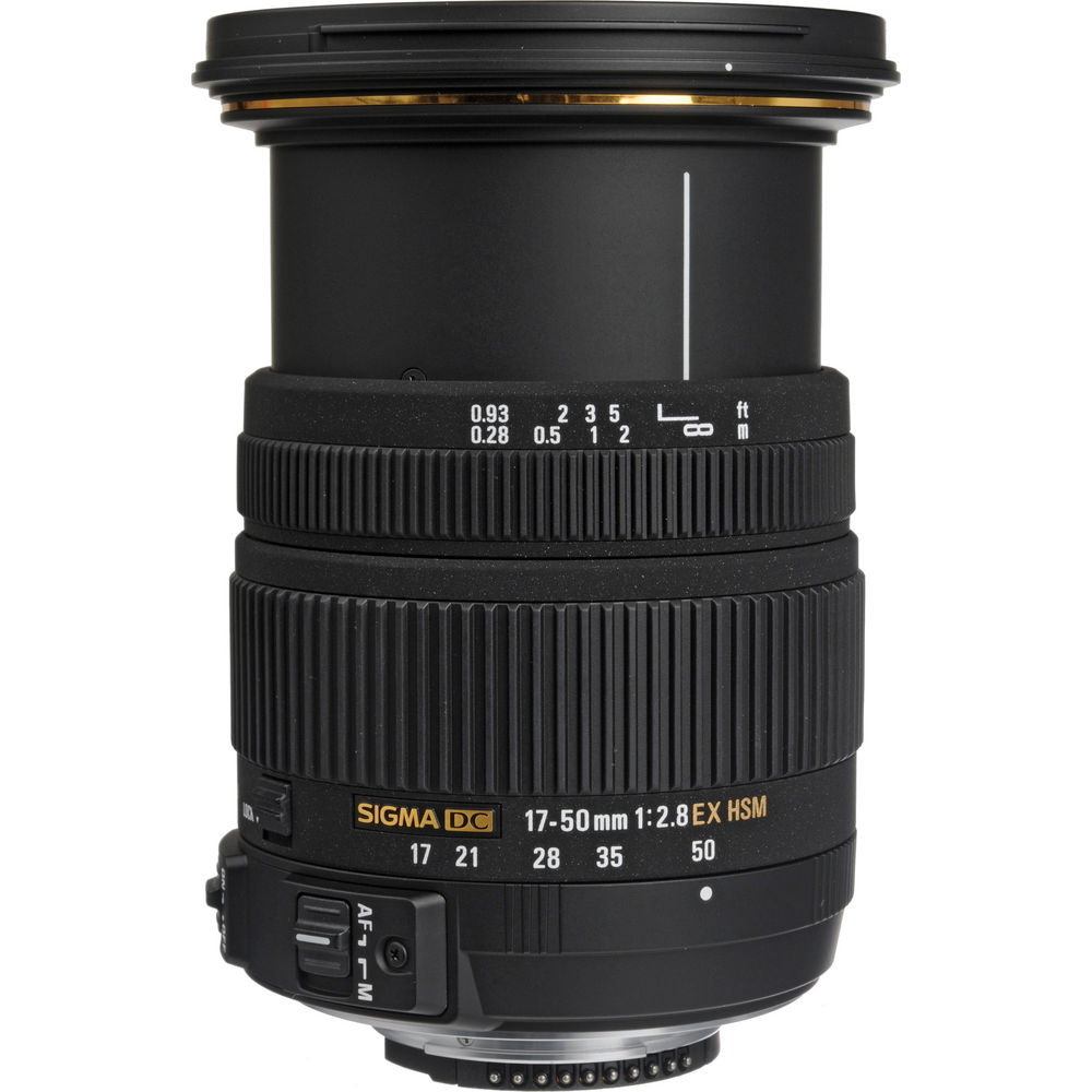 Sigma 17-50mm f/2.8 EX DC OS HSM Lens for Nikon F