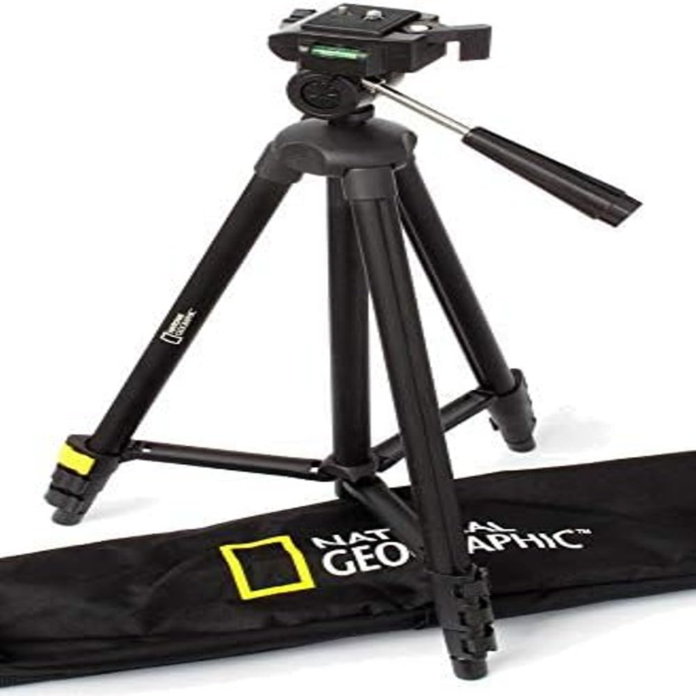 National Geographic Photo Tripod with 3 Way Head (NGPHMIDI)
