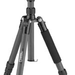 National Geographic (NGR004TCF) Travel Photo Tripod Kit with Monopod, Carbon Fibre, 5-Section Legs