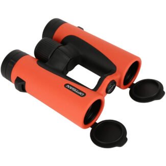 Optisan 10x34 LR Series Binoculars (Robin Orange)