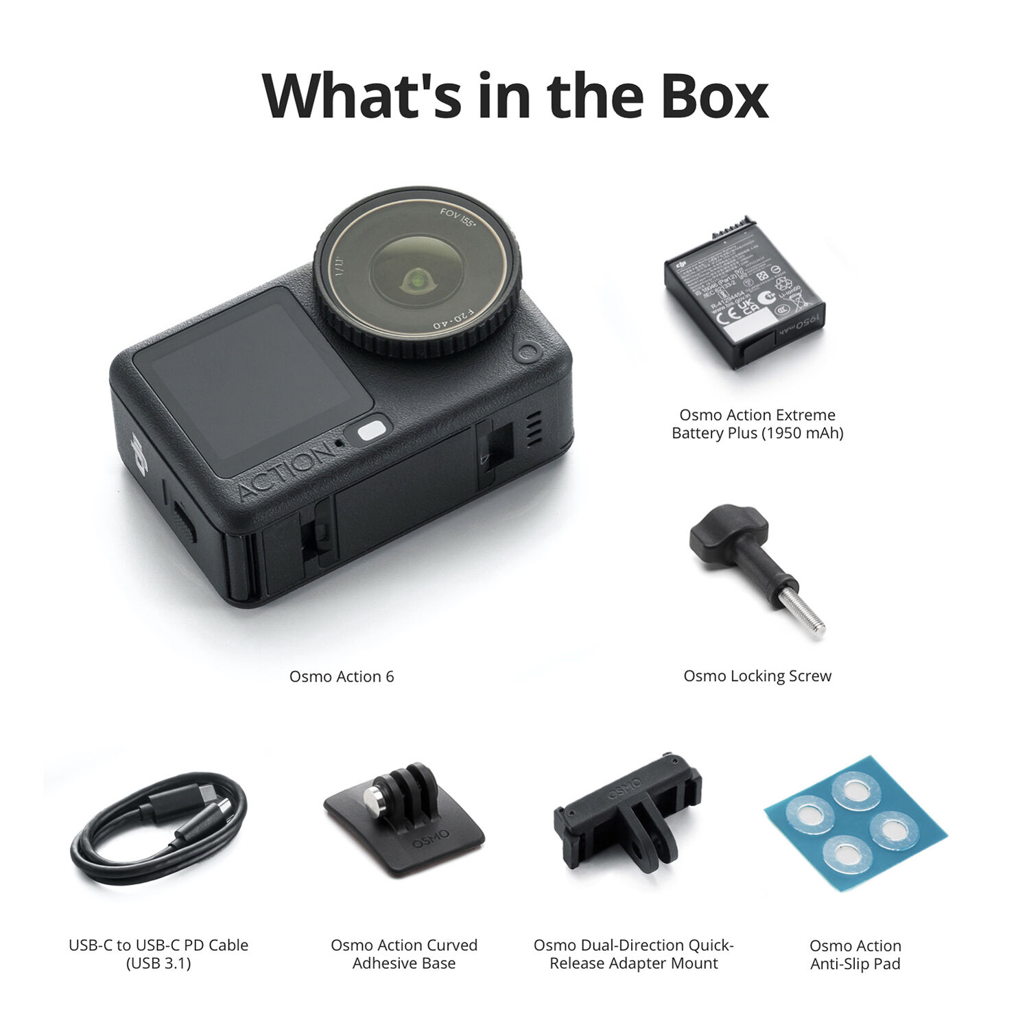 DJI Osmo Action 6 Standard Combo DJI Osmo Action 6 Standard Combo