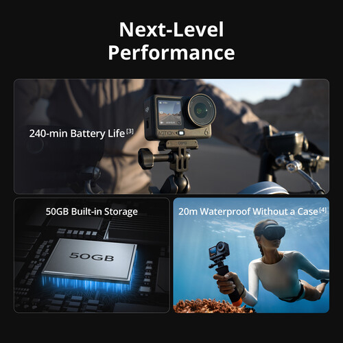 DJI Osmo Action 6 Standard Combo DJI Osmo Action 6 Standard Combo