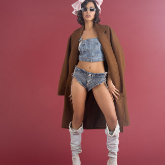 IndusLite Crimson Paper Backdrop Roll (INDL-08)