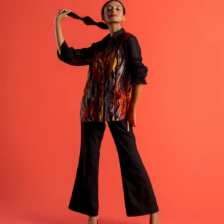 Indus Papers Studio Background – #039 Tangerine