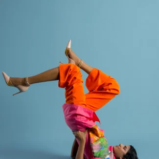 Indus Papers Studio Background – #060 Electric Blue