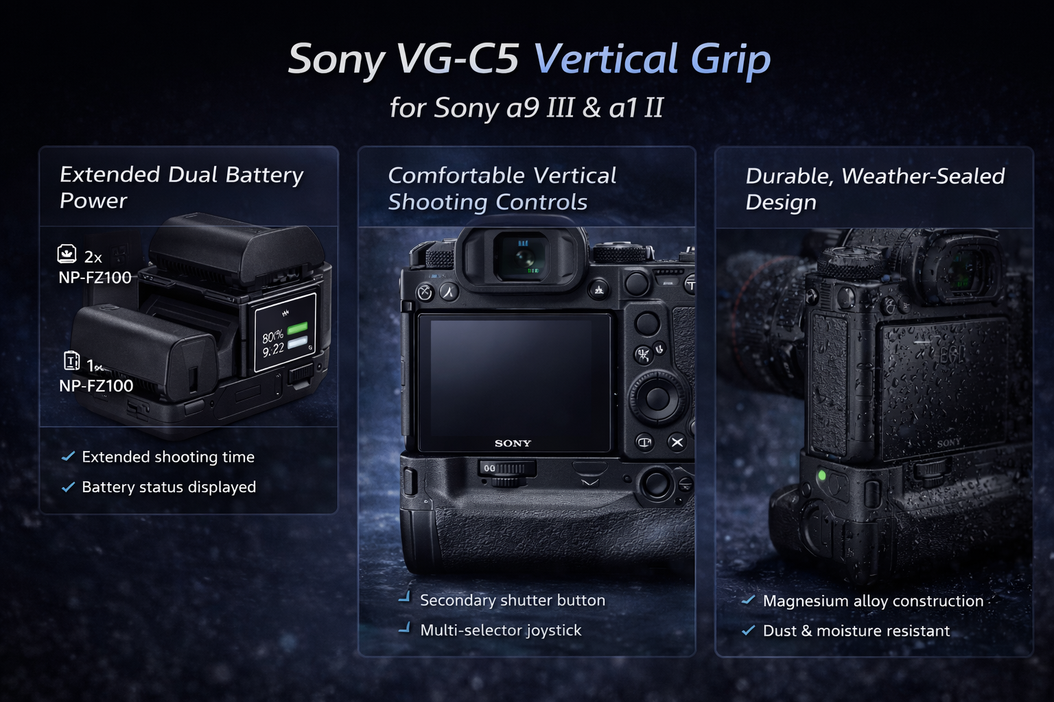 Sony VG-C5 Vertical Grip
