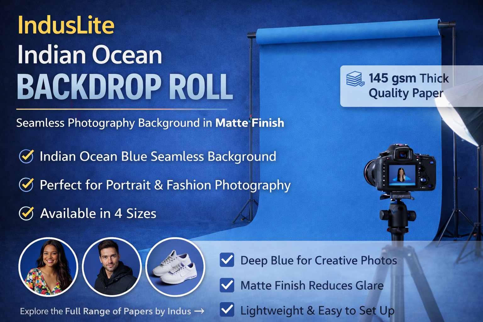 IndusLite Indian Ocean Paper Backdrop Roll (INDL-02)