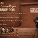 IndusLite Choco Brown Paper Backdrop Roll (INDL-06)