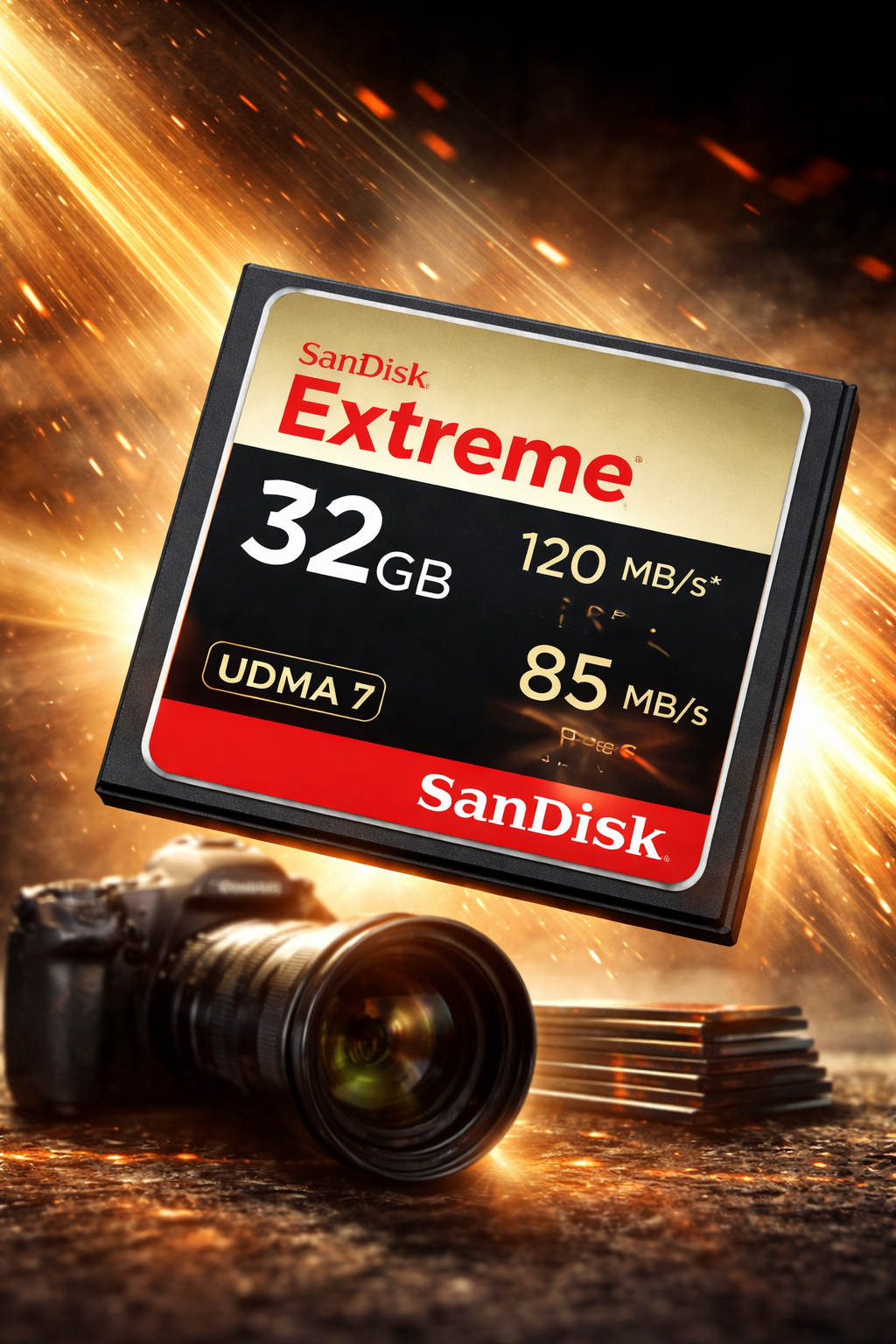 SanDisk 32GB Extreme CompactFlash Memory Card