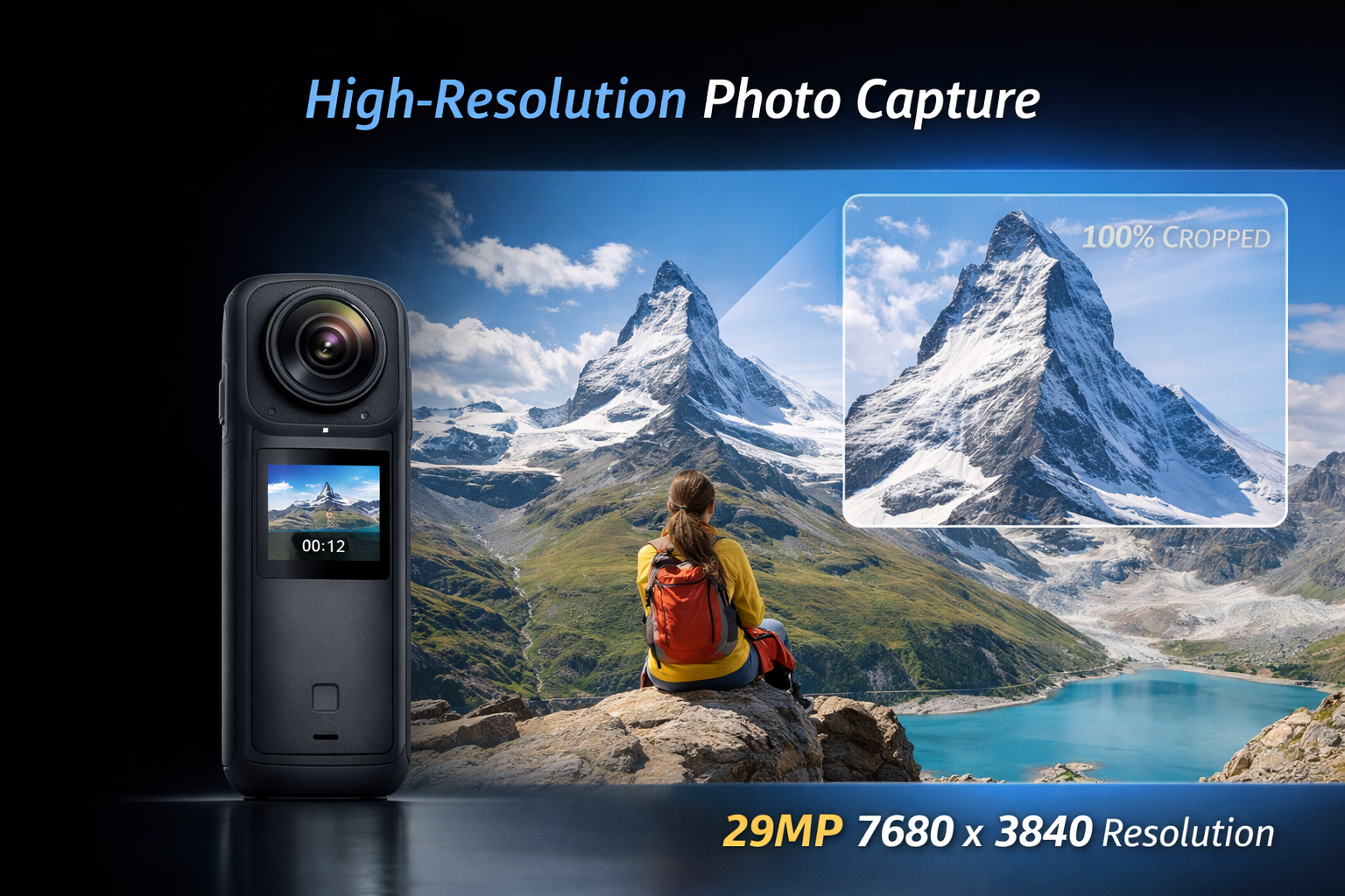 Insta360 X4 Air 360° Action Camera Standard Bundle (Black)
