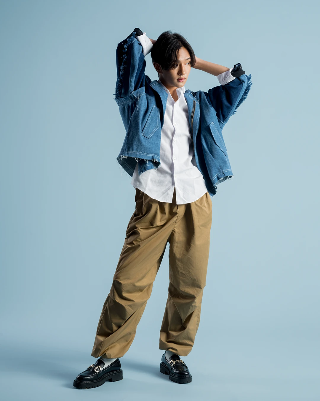 Indus Papers Studio Background – #002 Powder Blue