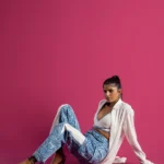 Indus Papers Studio Background – #142 Dark Rose