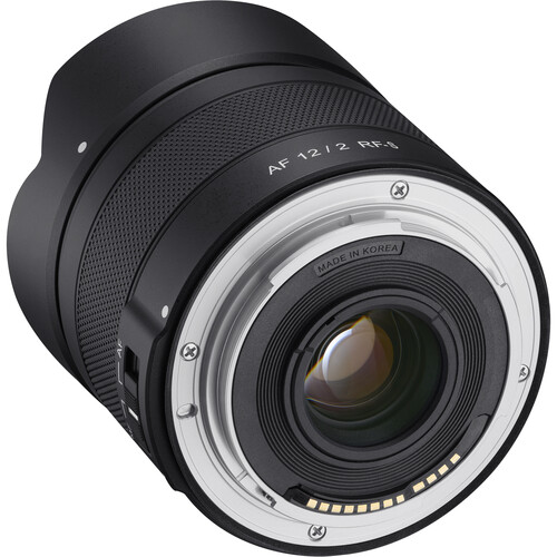 Samyang 12mm f/2 AF Ultra Wide Angle Lens (Canon RF)Samyang 12mm f/2 AF Ultra Wide Angle Lens (Canon RF) Samyang 12mm f/2 AF Ultra Wide Angle Lens (Canon RF)