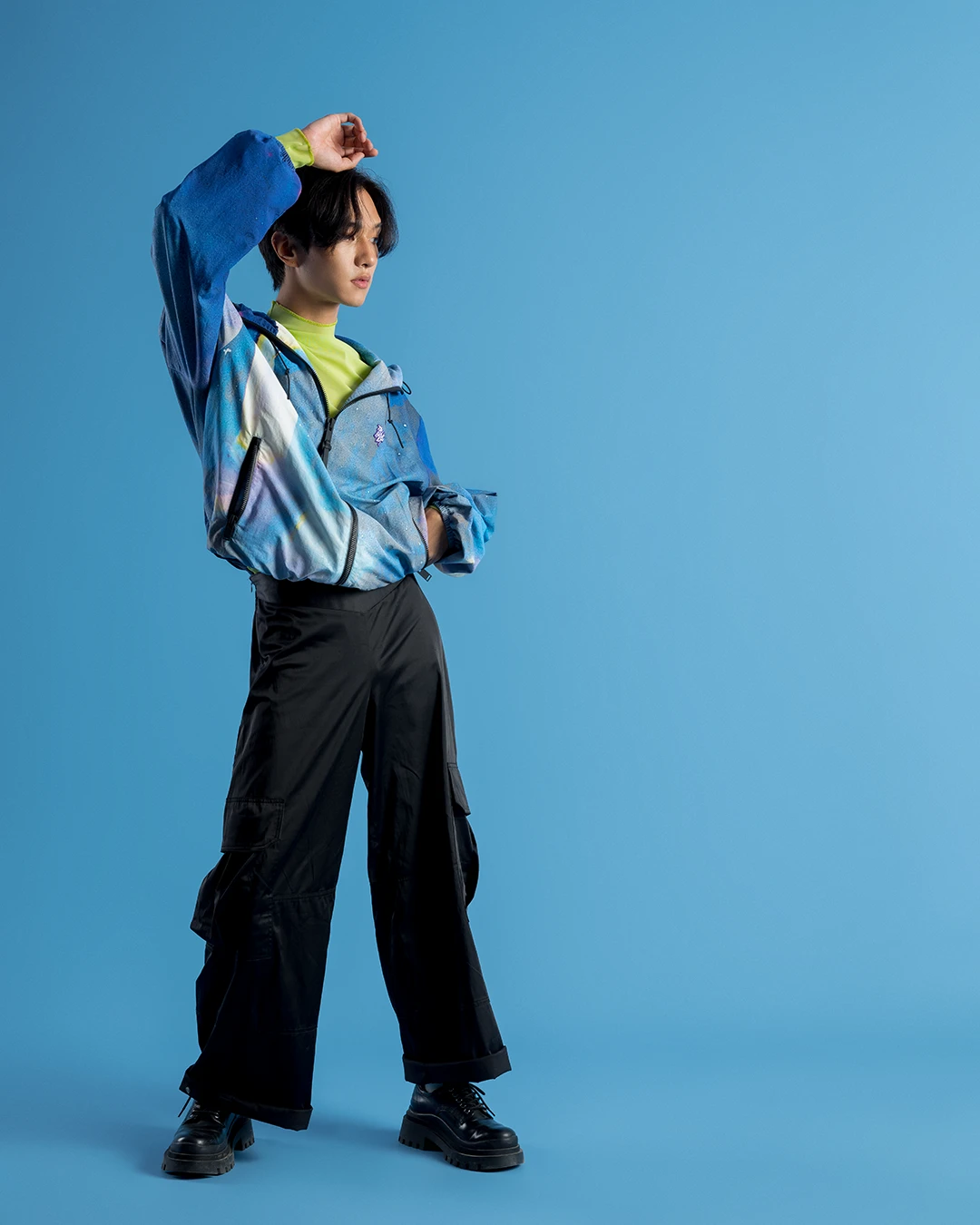 Indus Papers Studio Background – #061 Lagoon Blue