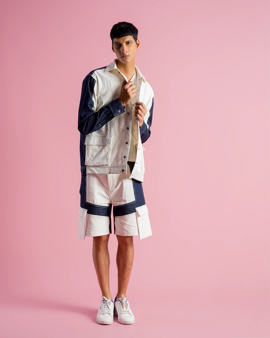 Indus Papers Studio Background – #017 Coral Pink