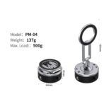 Leofoto Magnetic Phone Mount with Electric Suction Cup