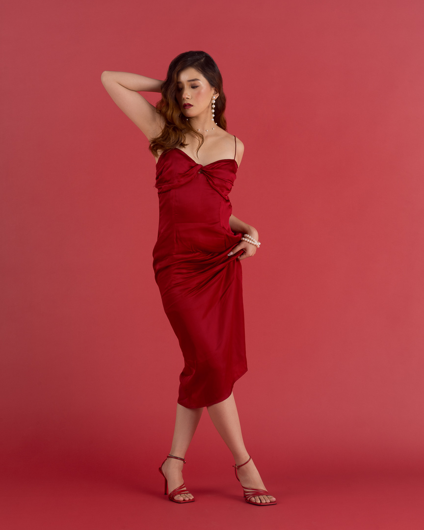 IndusLite Ruby Red Paper Backdrop Roll (INDL-15)