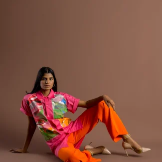 Indus Papers Studio Background – #020 Walnut