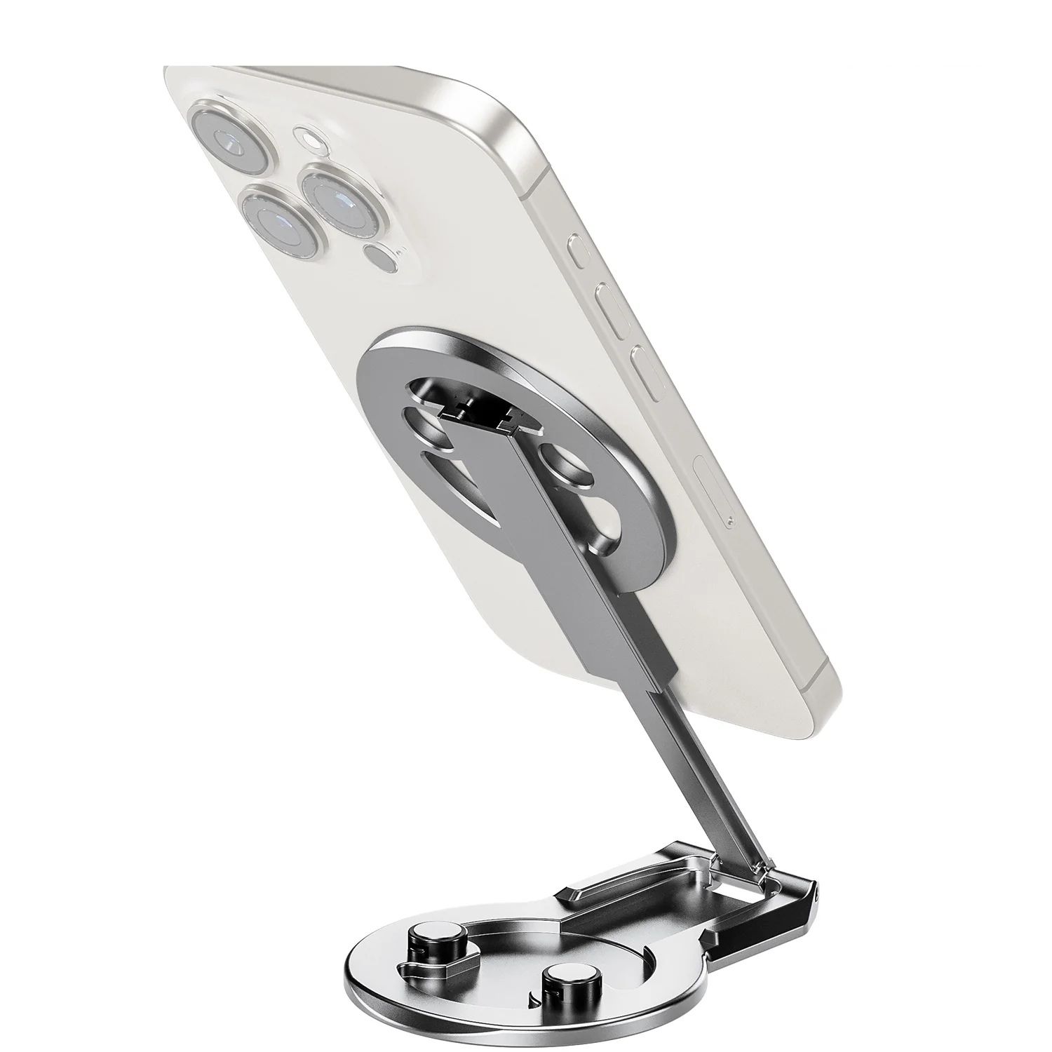 Leofoto PM-05 Dual-Sided Magnetic Foldable Phone Stand - Black