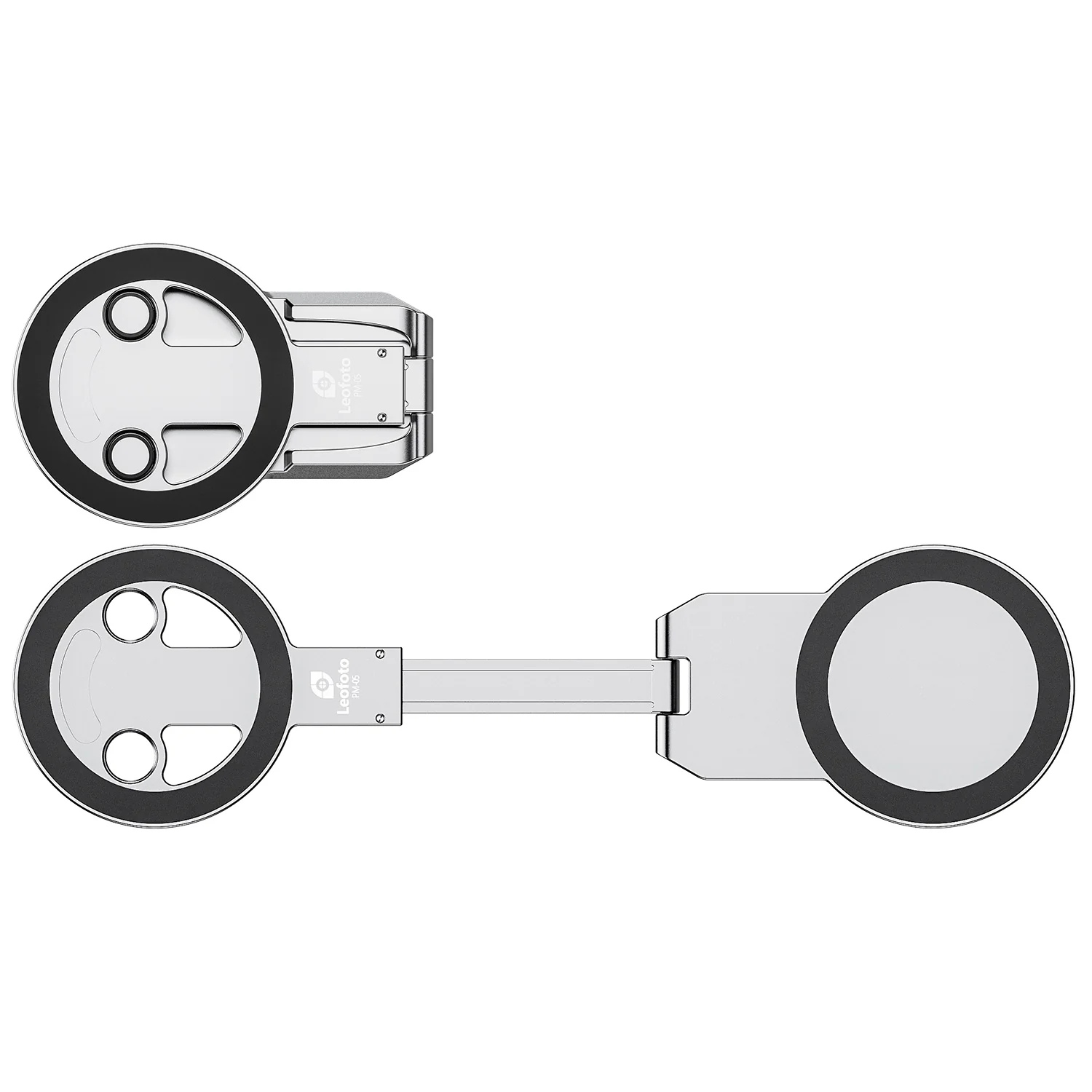 Leofoto PM-05 Dual-Sided Magnetic Foldable Phone Stand - Black