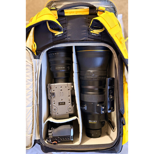 Leofoto All-in-One Travel & Outdoor Camera Backpack with Large Insert (Black, 35L)