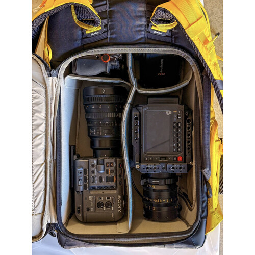Leofoto All-in-One Travel & Outdoor Camera Backpack with Large Insert (Black, 35L)