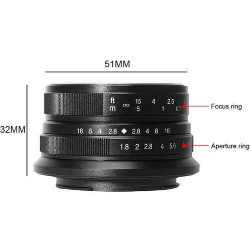 7Artisans 25mm f/1.8 Lens 7Artisans 25mm f/1.8 Lens