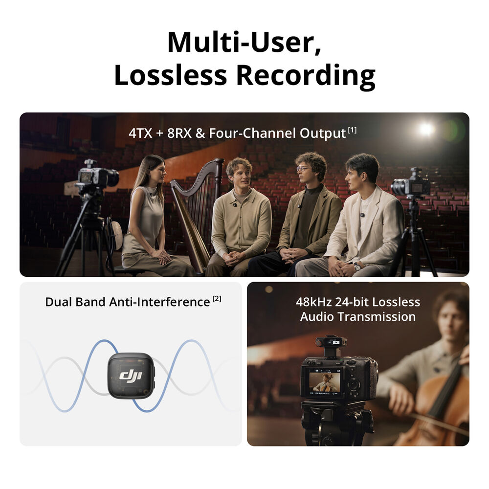 DJI Mic 3 Compact Wireless Microphone System