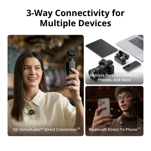 DJI Mic 3 Compact Wireless Microphone System